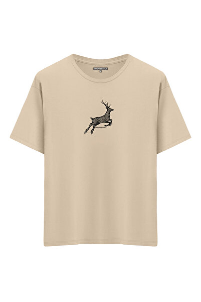 Mounte Bianca Unisex Gazela - Oversize kroj T-shirt