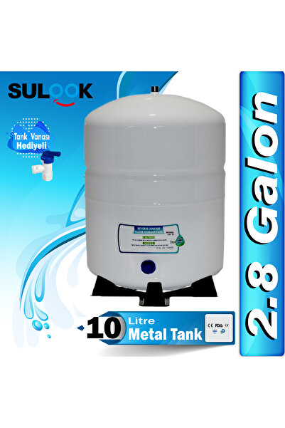 SULOOK Su Arıtma Deposu,su Arıtma Tankı (2.8 GALON) 10 Litre Metal Tank Flt20...