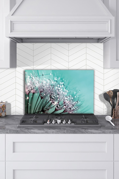 Rosyvien Захисний екран для кухонної плити з каменю, захист для вбудованої ку...