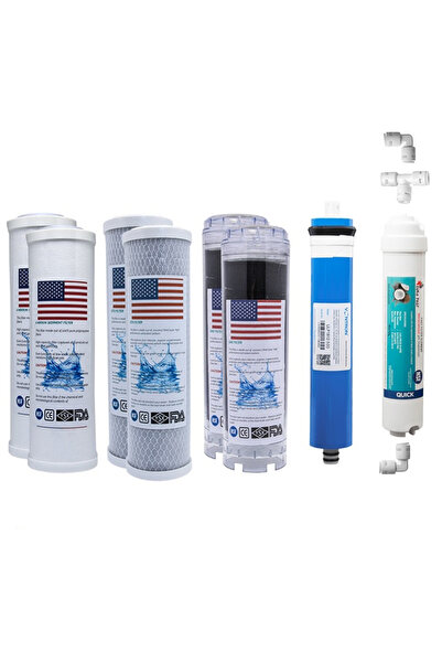 SULOOK Ihlas Aura Cebilion Uyumlu Su Arıtma 2 Yıllık Filtre Seti Vontron Memb...