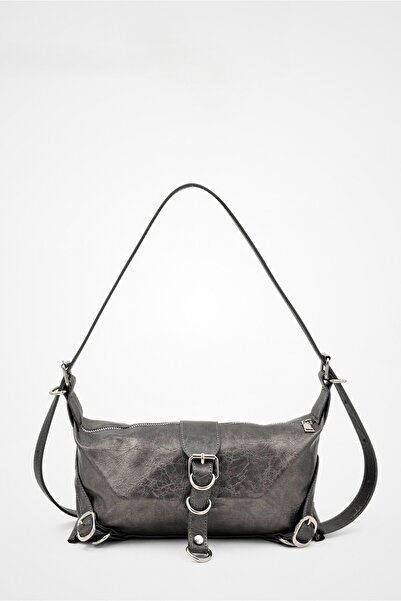 Yuka Atelier Τσάντα ώμου Nancy - με λεπτομέρεια ζώνης