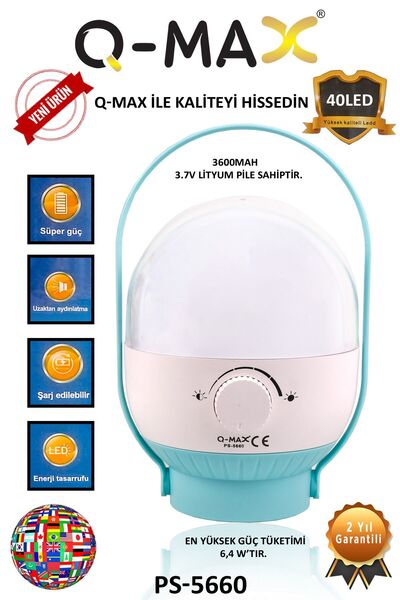 Q-MAX Taşınabilir Mini Boyutlu Doğa gezisi,Kamp,Acil Durum Kullanışlı Tasarru...