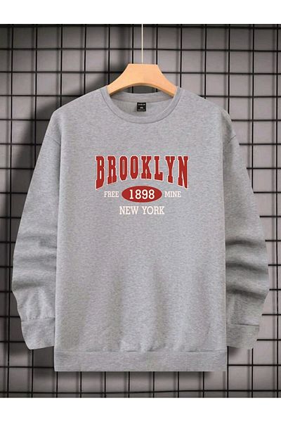 x-compass life Broklyn Printed Crew Neck Γυναικείο / Ανδρικό T-shirt χωρίς Owers