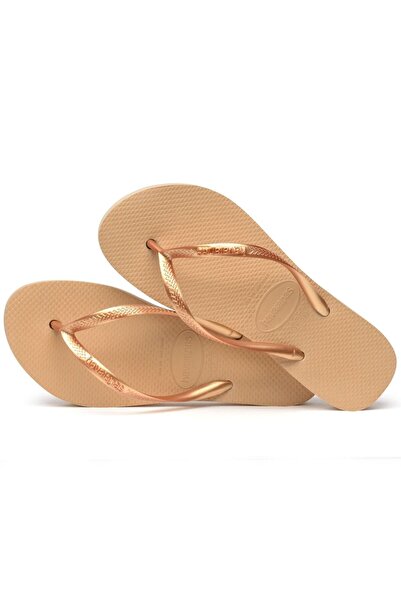 Havaianas Slim Flatform Gold Women's Slippers