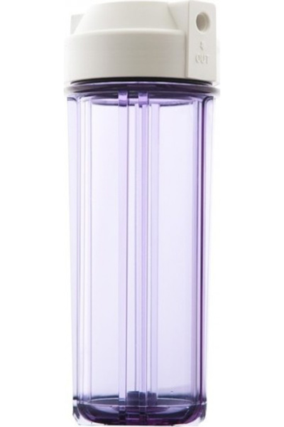 lotto filters Su Arıtma Filtre Kabı 10" Çift O-ring Şeffaf