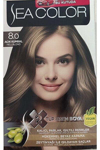 Sea Color 8.0 Açık Kumral Set Boya