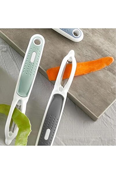 Tiesa Home 2li Plastik Yan Meyve Sebze Soyacağı Soyacak Soyma Aparatı