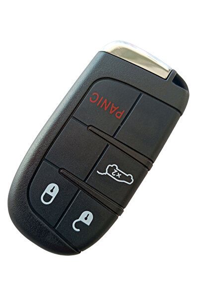Kasey Jeep Compass Renegade Uyumlu Smart Kumanda Kabı Oto Anahtarlık 3+1 Tuşlu
