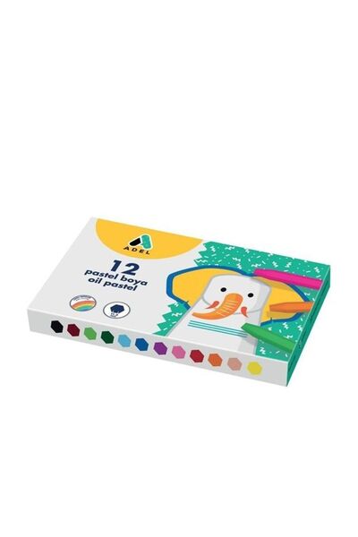 Faber Castell Αντέλ Παστέλ Μπογιά 12 Χρώματα
