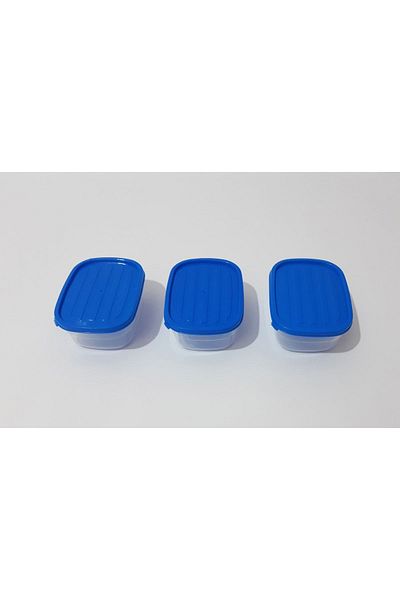 renkli çiçekler 3 Pieces Mini Lunch Box Lunch Container for School