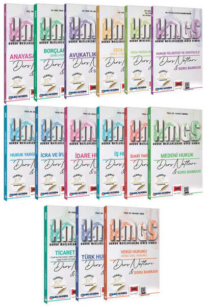 Yargı Yayınları Yargı Yayınları 2025 Hukuk Mesleklerine Giriş Sınavı Ders Not...