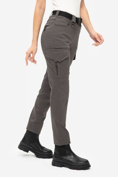 SOUTH COL Armory Kadın Tactical Kargo Taktik Pantolon Outdoor Nefes Alabilen Esnek Kumaş Çok Cepli Kemersiz