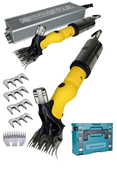 SCHUTZENGER Germany 4200w Güçlendirilmiş Yeni Nesil Adaptörlü Koyun Keçi Kırk...