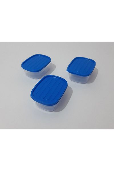 renkli çiçekler 3 Pieces Mini Lunch Box Lunch Container for School