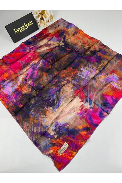 LA BOUTIQUE - Φουλάρι Bursa Silk (Vegan Silk) 2049