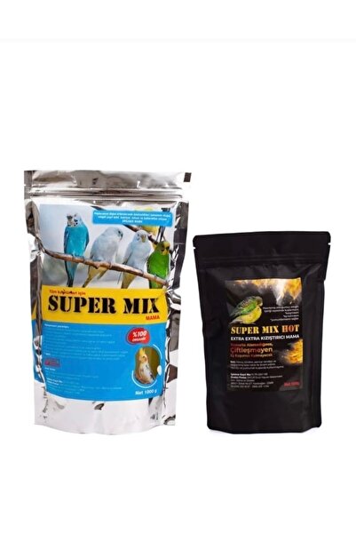 SUPER MİX Süper mix besleyici mama ve kızıştırıcı mama 2’li paketi