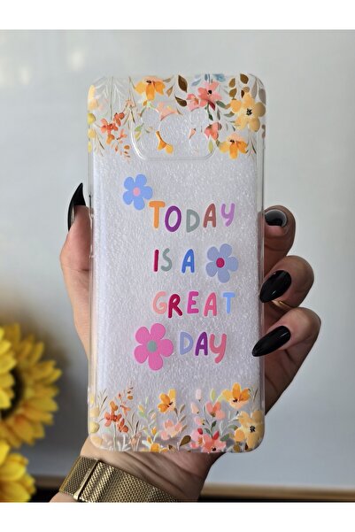 SUPER FRAME Poco X3 Pro / X3 Nfc Uyumlu Baskılı Şeffaf Telefon Kılıfı