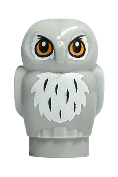 LEGO Moc Accessory - Custom Animal Animals and Harry Potter Owl Gray Baby Owl