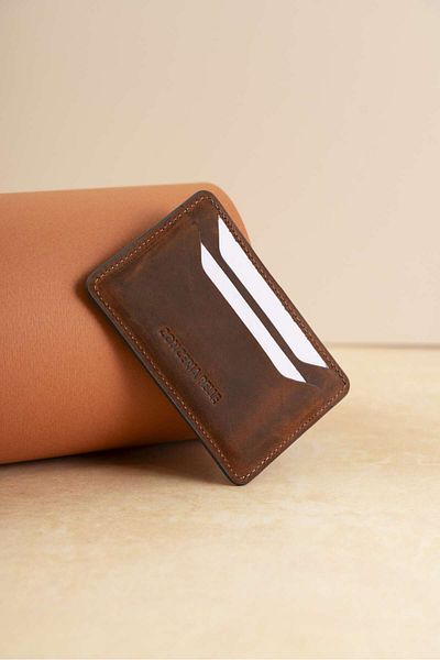 Conceria Pelle Conceripelle-Style Genuine Leather Card Holder