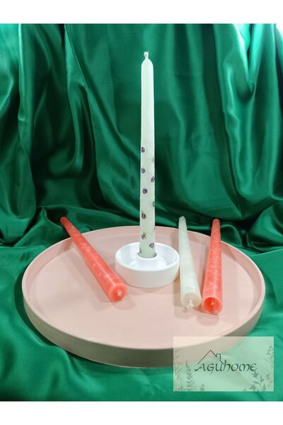 agu home Beton Mumluk Şamdan