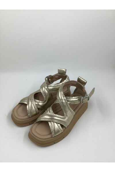 Butik Noble Shoes Hakiki Deri Sandalet