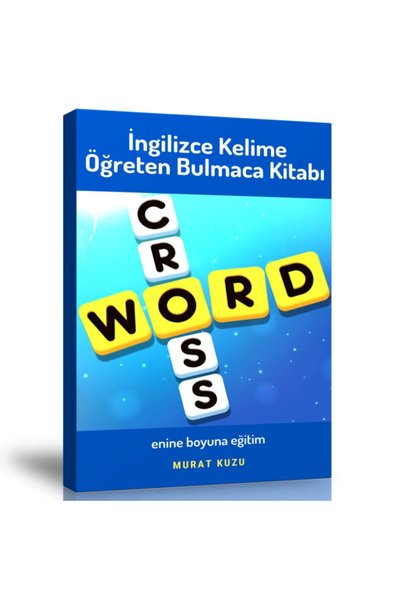 Enine Boyuna İngilizce Kelime Öğreten Bulmaca Kitabı - Enine Boyuna Eğitim