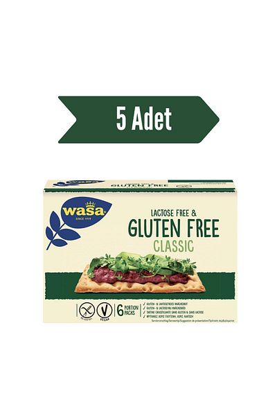 Wasa Gluten-Free Crispbread Crisp Bread - 240 Gr 5 Pieces