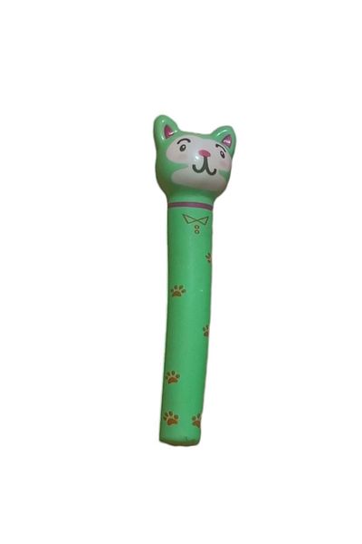 MİNGODAN Colorful Cute Kitten Squishy Pencil Set - Ornament and Laying Eggs