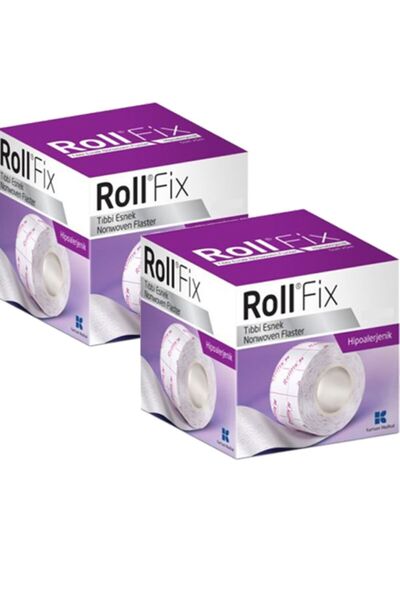 Roll Fix 10 Cm X 10 Mt. Hipoalerjenik Tıbbi Esnek Flaster 2 Adet