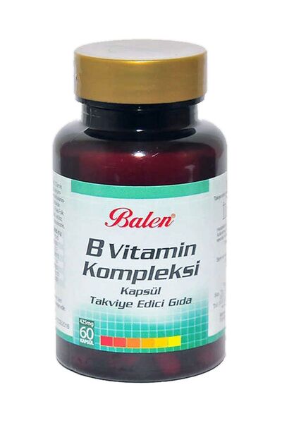 Balen B Vitamin Kompleksi 425 Mg 60 Kapsül  B12