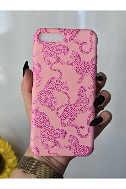 Magic Ring حافظة إطلاق وردية منقوشة متوافقة مع هاتف Iphone 7 Plus / 8 Plus