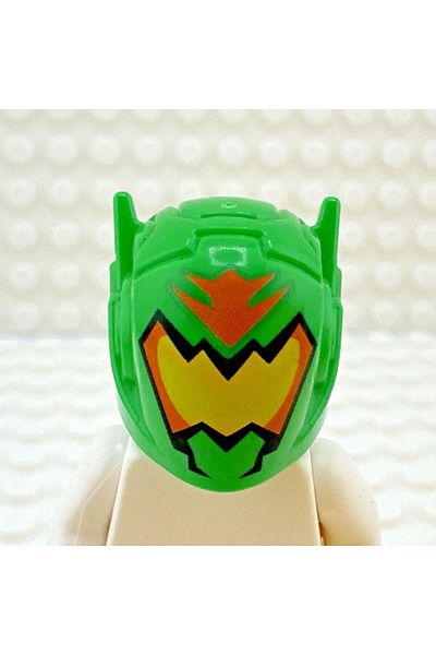 LEGO Original Accessory Custom Moc Minifigure Minifigure Power Rangers Red Alien Helmet