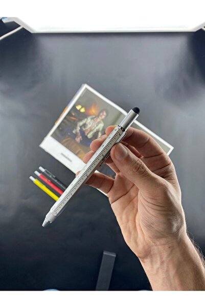 rakunart Fonksiyonel Mimar Mühendis Kalemi Gri Karton Kutulu ( Isim Yazılan Ü...