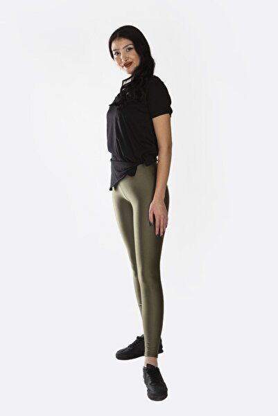 Carmen Bale Women's Khaki Shiny Tights