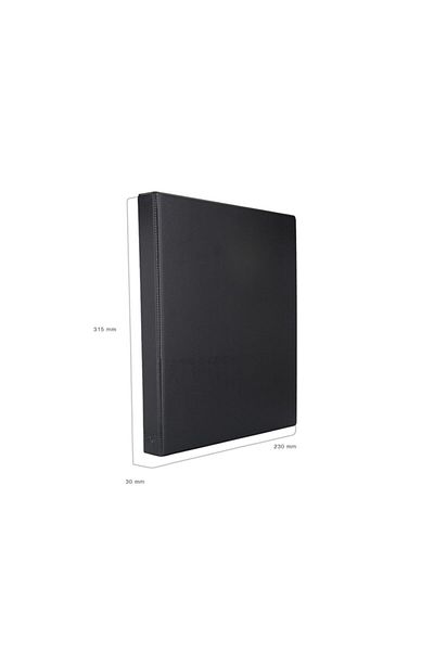 2K مجلد عرض المستندات مقاس A4 PVC ذو حلقتين للطلاب والمكتب مع جيب داخلي مقاس 27 × 32 سم (200 ورقة)