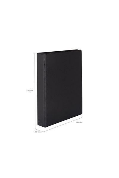 2K A5 Small Size PVC 4 Ringed Student and Office Type Document Presentation Folder with Inner Pocket 19,5x23 Cm (200 SHEETS)