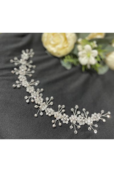 DesaAccessories Ασημένια κρυστάλλινη πέτρα νυφικό, αρραβώνας, χέννα, αξεσουάρ...