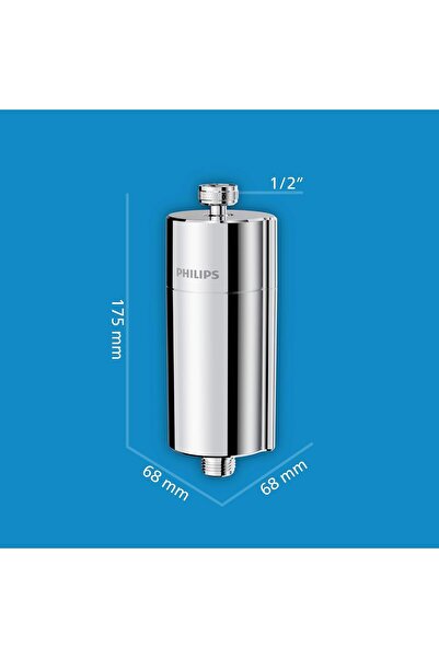 Philips Philps Awp1775ch Duş Filtresi Krom (1 ADET AWP175 KARTUŞ DAHİL)