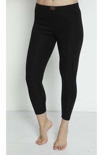 cehameze Чорні термобілизна для жінок - з шарлоткою та теплою підкладкою для ...