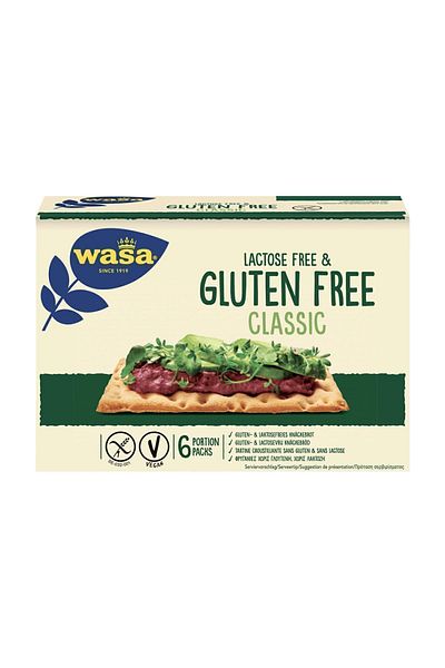 Wasa Gluten Free Crisp Bread Crispbread Gluten Free 240 gr