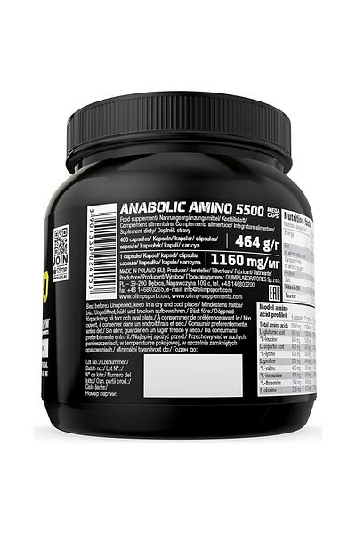 Olimp Amino Mega Caps 5500 - 400 Capsules