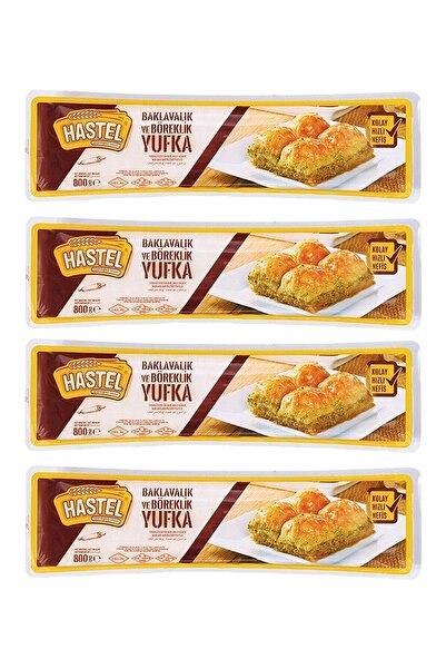 Hastel Baklavalık Yufka 800 Gr. X 4 Adet