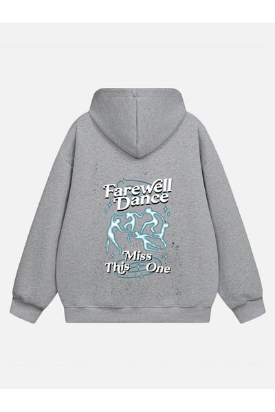 Mad&Calf Unisex Farewell Dance - Φούτερ με φλις φούτερ με κουκούλα με στάμπα