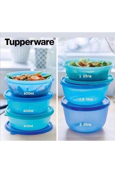 Tupperware Miracle Candy and 3 Pieces 600 Ml Candy Set