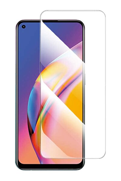 Marselit Oppo A52 ve A72 Uyumlu Tam Kaplayan Şeffaf Tamperli Ekran Koruyucu K...