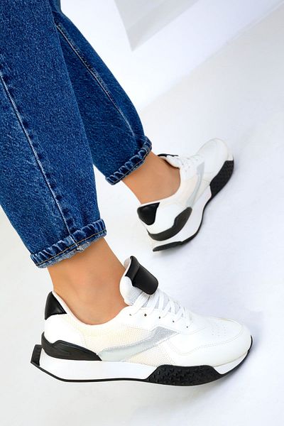 SOHO Women's White Sneakers 18824