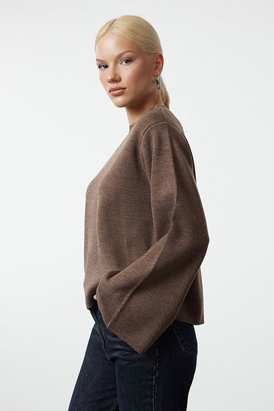 Trendyol Collection Vizon More Sustainable Basic Strickpullover TWOAW25KZ00313