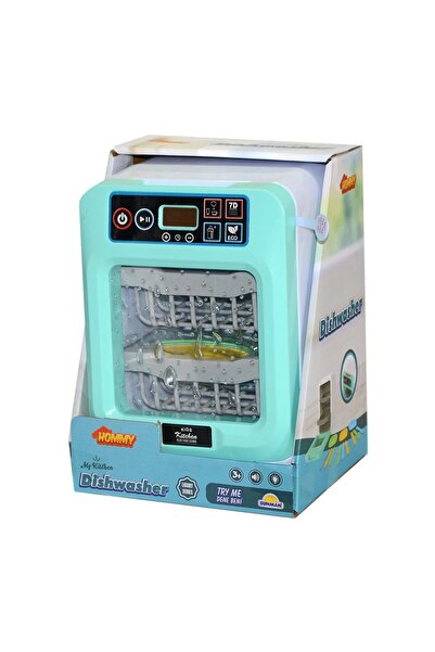 SAZE 03012 Hommy Sesli Ve Işıklı Yeşil Bulaşık Makinesi