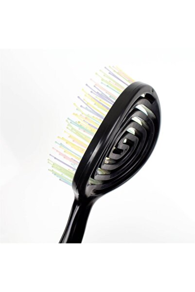 nascita Pro Üç Boyutlu Oval Saç Fırçası-05 Siyah