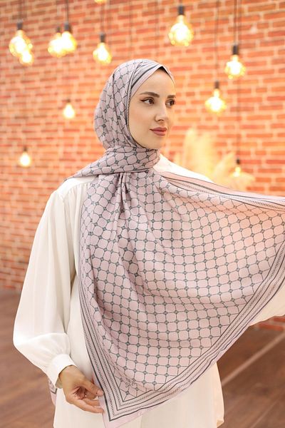 Silk Home Olinda 49005-27 Σάλι αποξηραμένο τριαντάφυλλο ανθρακί